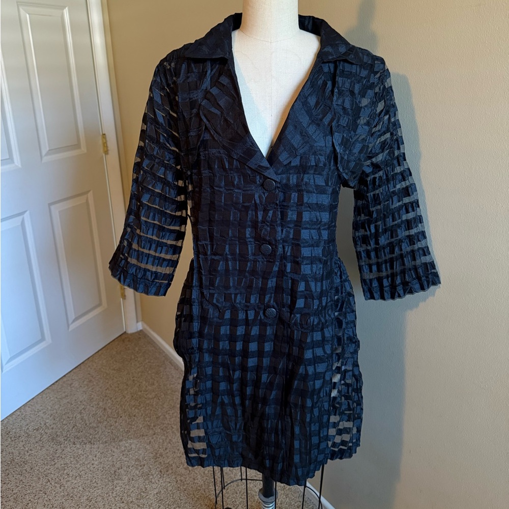 Textured Sheer Jacket